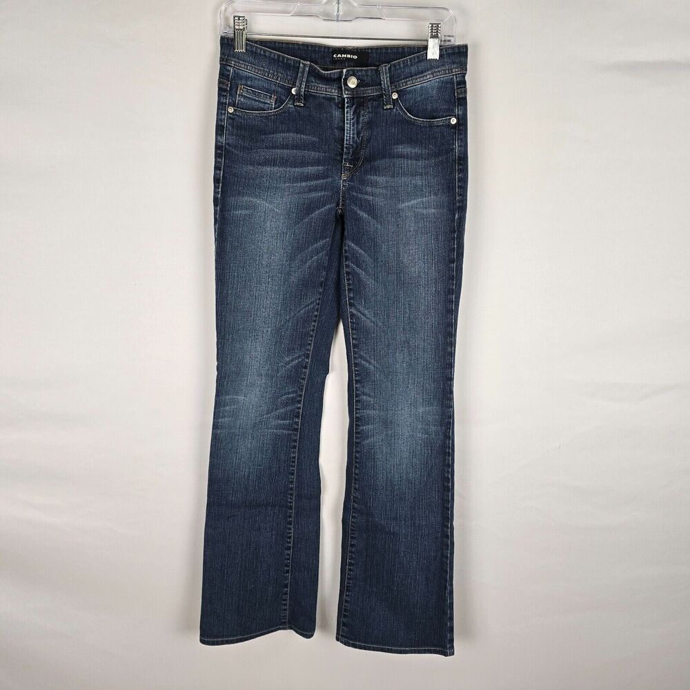 Cambio Jeans Women's 6 Norah Regular Dark Wash Blue Style 000600 967